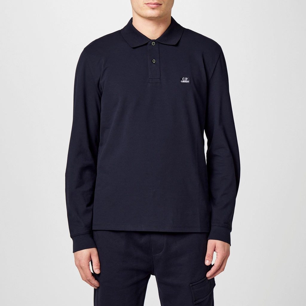 CP Company Polo Shirt - Total Eclip 888